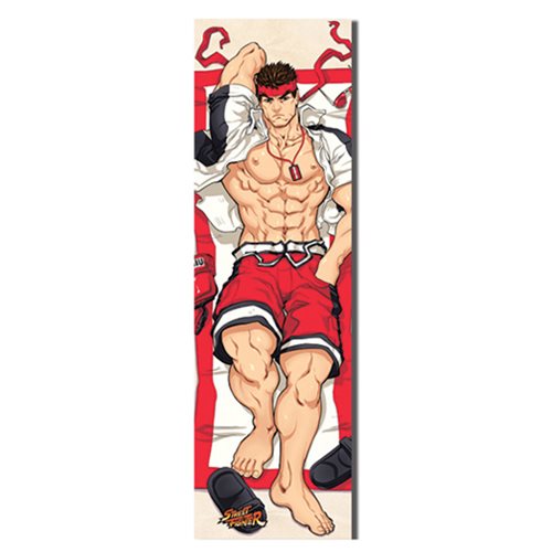 Street Fighter Ryu Body Pillow